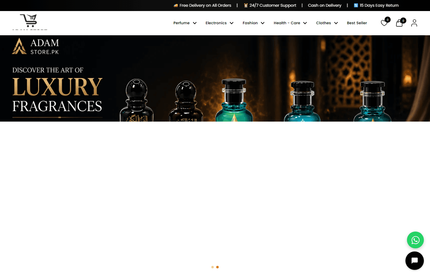 Adam Store - Full E-Commerce Platform