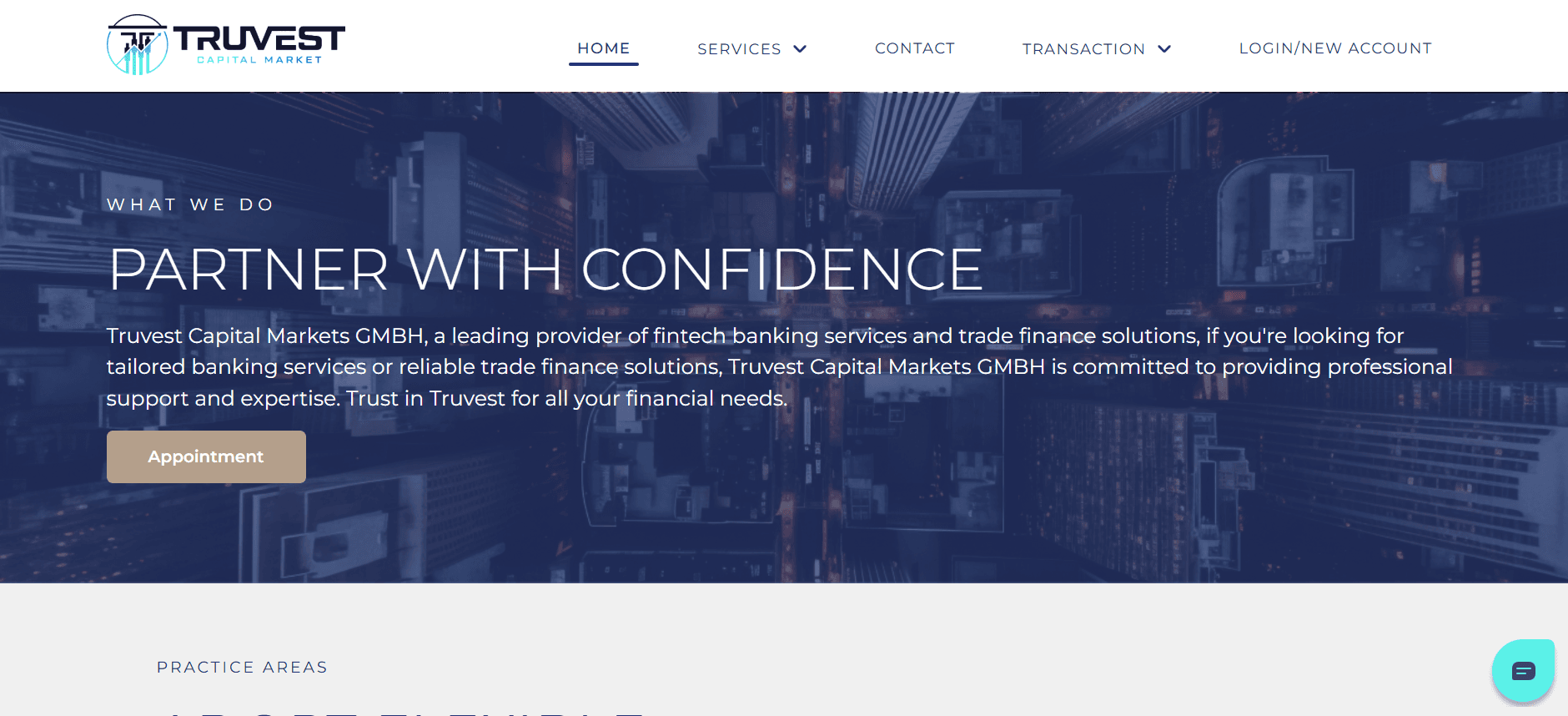 Truvest Capital Market Website