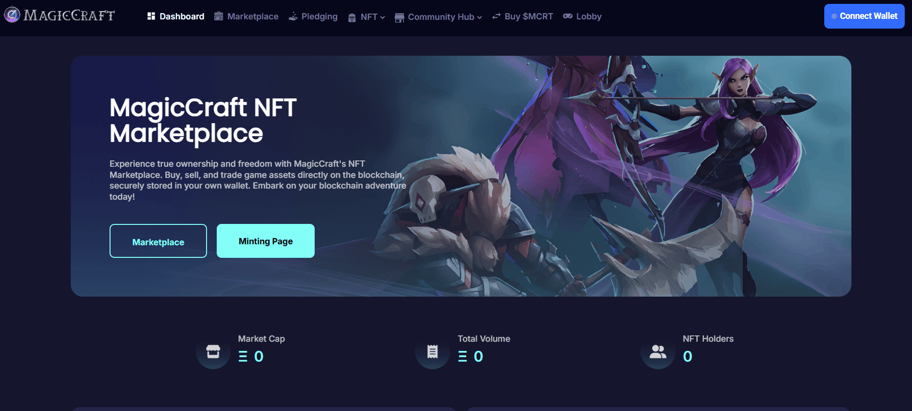 MagicCraft - NFT & Blockchain Gaming Platform